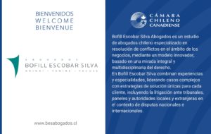 Gráfica Bienvenida Bofill Escobar Silva Abogados