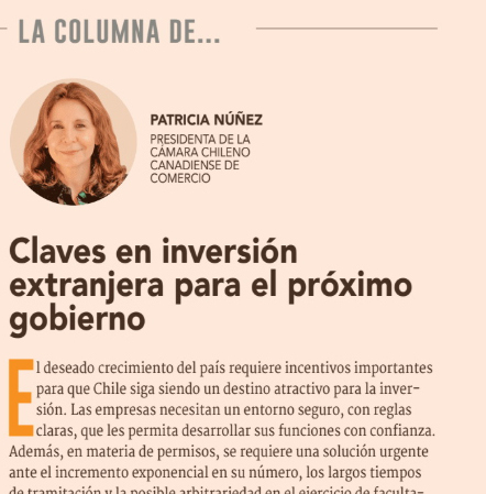 Claves en inversión extranjera para el próximo gobierno