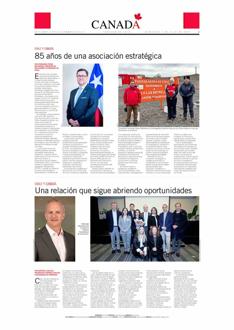 Una relación que sigue abriendo oportunidades
